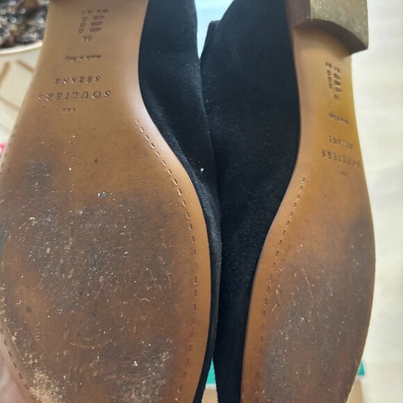 Sézane suede slingback shoes - Picture 4 of 5